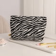 thumbnail image 6 of Makeup Storage Bag Canvas Organizers Home Storage Solution with Leopards Pattern Designs Portable for Fashionable Women, 6 of 8