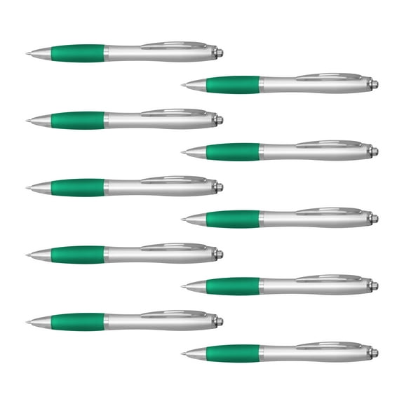 Colored Grip Gel Pens - 10 pack - Green