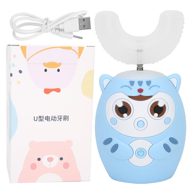Cepillo de dientes automático, cepillo de dientes automático en forma de U, cepillo de dientes ultrasónico, cepillo de dientes para niños, diseñado a medida