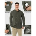 thumbnail image 3 of Off Road Ventures Men's Fishing Long Sleeve Shirts Safari UPF 50+ UV Protection Quick Dry Cooling Breathable Shirt for Hiking Travel Camping, 3 of 8