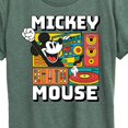 thumbnail image 3 of Disney - Mickey Wave Form - Women's Short Sleeve Graphic T-Shirt, 3 of 5
