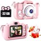 thumbnail image 1 of Camera Toys Niños/niñas mayores, cámara digital para niños pequeños con vídeo, cámara selfie para niños, tarjeta TF de 32 GB, 1 of 5