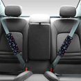 thumbnail image 2 of Chririnla Car Seat Belt Pads Breathable Auto Seat Belt Protector Polyester Soft, Suitable for Cars Truck, Neon Spider Web, 2 of 8