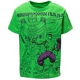 thumbnail image 3 of Marvel Avengers Mech Strike Spider-Man Hulk Little Boys 4 Pack T-Shirts Toddler to Big Kid, 3 of 5