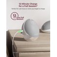 thumbnail image 4 of Extractor de leche Momcozy Mobile Flow M9, manos libres, portátil, gris, 4 of 8