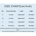 thumbnail image 2 of Bearichfupo Unisex Kids Boys Girls Moon Phases Print Hooded Cloak Medieval Ren Aissance Long Cape Coat Cloak Outfits, Sizes 8-9 Years, 2 of 2