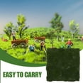 thumbnail image 4 of MOVTOTOP Green Artificial Moss Mat for Decoration High Realism Sturdy Plastic Material Safe Versatile Use, 4 of 7