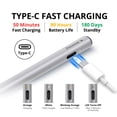 thumbnail image 5 of Penoval USI2.0 Stylus Pen for Chromebook, 4096 Levels Pressure for Lenovo chromebook Duet, ASUS chromebook C436, HP chromebook X360 12b, HP chromebook X360 14b Spare Tip Included, USI2.0, 5 of 7