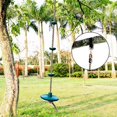 thumbnail image 4 of Climbing Rope with Platforms and Disc Swing Seat Set Playground Accessories Including Bonus Hanging Strap & Carabiner, 4 of 5