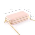 thumbnail image 3 of Womens Wristlet Wallet Clutch Purse Crossbody Bag with Chain Strap, 3 of 6