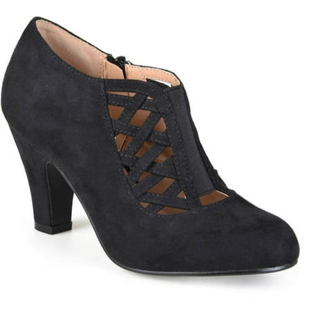 Brinley Co. - Brinley Co. Women's High Heel Round Toe Bootie - Walmart.com