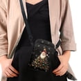 thumbnail image 4 of HELLHERO Bull Flower Field Sling Bag with Adjustable Strap for Travel, 4 of 7