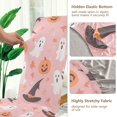 thumbnail image 5 of Yayeee 4 Pack Dining Chair Covers Stretch Parson Chairs Slipcovers Seat Protector, Cute Pink Halloween, 5 of 6