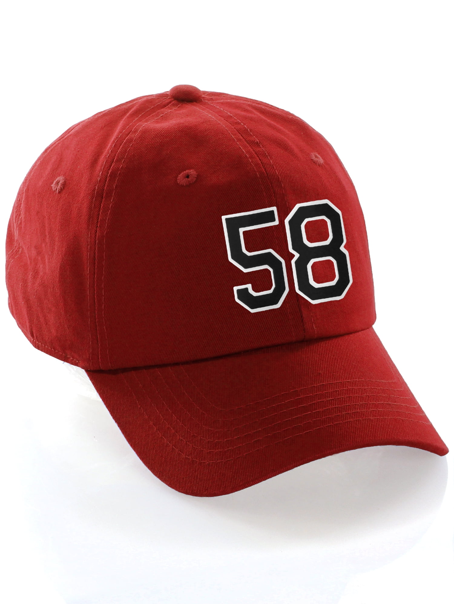 walmart red baseball cap