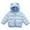 Light Blue-F, variant on ChaoLingNeng Kids Hooded Puffer Jacket Lined Lightweight Outerwear Zipper Winter Coat for Girls and Boys