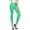 A Green, variant on Wovix Women Legging Metallic Wet-Look Sleek Clubwear Shiny Faux-Leather Legging Full Length High-Waist Trendy Pants