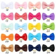 thumbnail image 2 of 20pcs Baby Girls Hair Bows Ties Mini Boutique Elastic Hair Rubber Ribbon Hair Band Accessories for Kids Toddlers Infants, 2 of 4