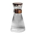 thumbnail image 2 of deevoka Cold Water Jug Juice Milk Cold Carafe Juice Jar for Milk Coffee Refrigerator Without Cups, 2 of 9