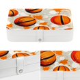 thumbnail image 4 of Basketball Portable PU Leather Jewelry Organizer Stand Display Case Earring Organizer with Removable Compartment, 4 of 6