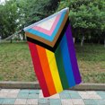 thumbnail image 3 of 90x150cm bandera arcoíris Gay banderines de poliéster para lesbianas Gay Bisexual Ndcxsfigh Nuevos Originales, 3 of 8