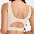 thumbnail image 4 of Seamless Comfort Everyday Bra for Solid Color Tees with Smooth Back Design—Supportive Wireless Maternity Everyday Wear, 4 of 7