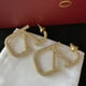 thumbnail image 1 of Pendientes valentino De Lujo Con Diamantes Gao Jiahui unisex, 1 of 2