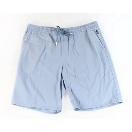 elastic drawstring waist shorts thought mens threads