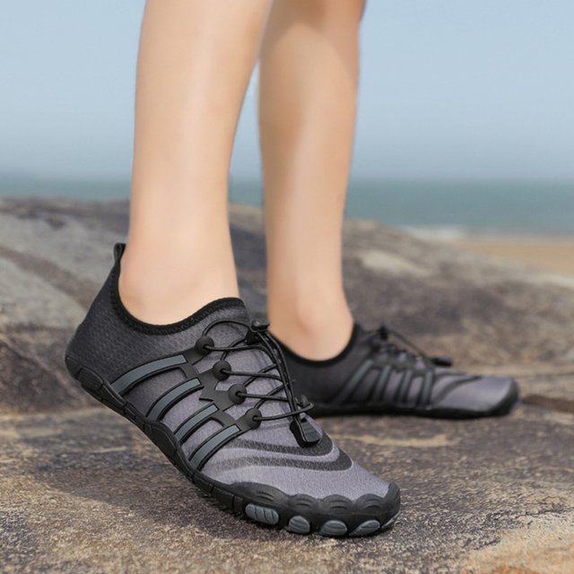 Zapatos Acuáticos Aqua Shoes Zapatillas de buceo transpirables para caminar en el lago (negro 44) Likrtyny Para Estrenar