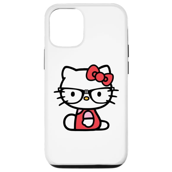 Estuche para anteojos Nerd de Hello Kitty para iPhone 12/12 Pro