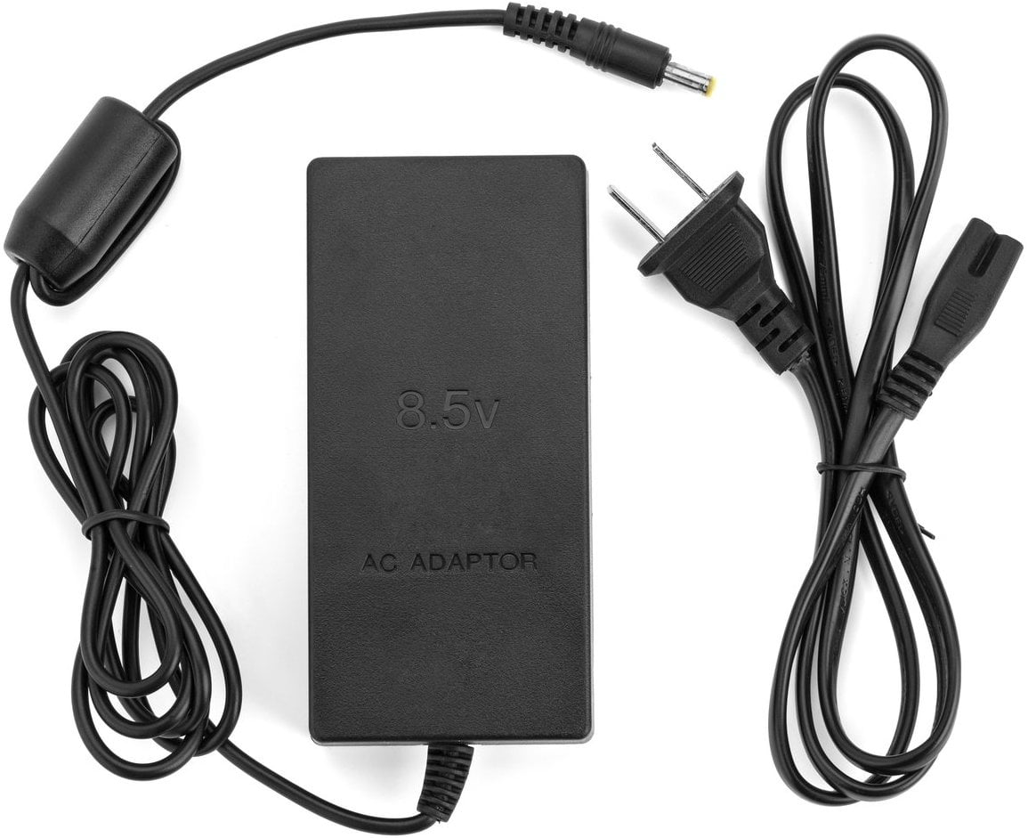 Diret Power Cord Slim AC Adapter Charger Supply for Sony PS2 Playstation 2 WOS 