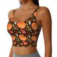 thumbnail image 2 of Fotbe Autumn Pumpkin Sujetador Deportivo Largo sin Aros para Mujer con Almohadillas y Soporte Medio, Transpirable y Absorbente, Camiseta Tipo Chaleco o Tank Top-Large, 2 of 8