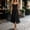 Black, variant on QUNYINEY Black Women's Summer Dresses Midi A Line Sleeveless Sundress Chiffon Loose Fit Casual Crew Neck Flowy Dresses