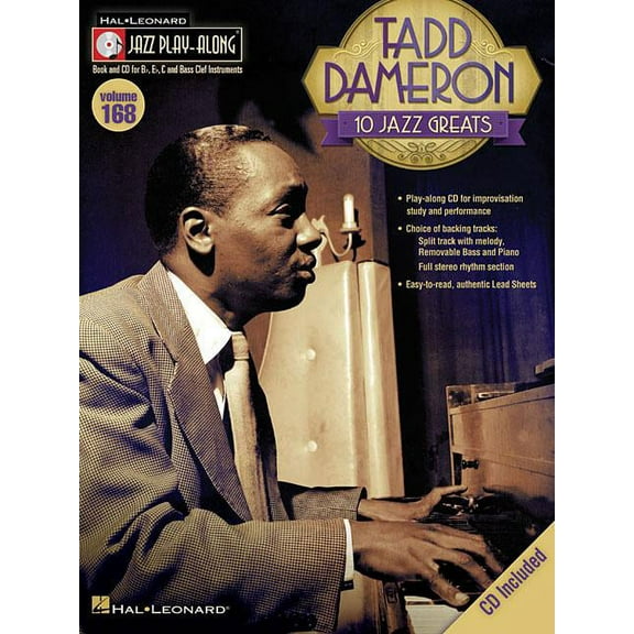 Hal Leonard Jazz Play-Along: Tadd Dameron: 10 Jazz Greats (Series #168) (Mixed media product)
