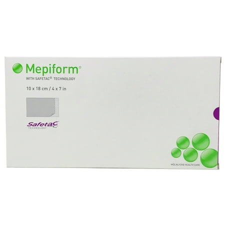 Mepiform Silicone Gel Sheet For Scar Management 4" x 7" - Box of 5