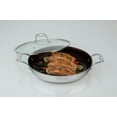 thumbnail image 3 of Meyer Supersteel Stainless Steel 32cm/12" Everyday Pan Non Stick Skillet with cover, Made in Canada, 3 of 5