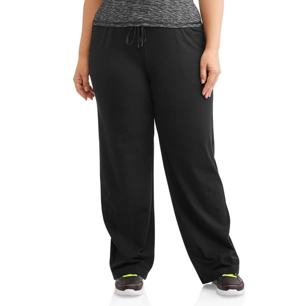 Athletic Works - Athletic Works Women's Plus Size Dri More Relaxed Fit Sweatpants - Walmart.com