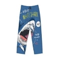 thumbnail image 5 of Balery Great White Shark print Men's Pajama Pants,Ultra Lightweight Pjs,Lounge Pant-Small, 5 of 9
