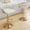 Beige 1006 2, variant on Lessmore Modern Velvet Swivel Bar Stool Set of 2 - Adjustable Height with Backrest, Gray, Gold Base