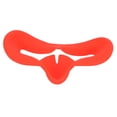 thumbnail image 3 of VR Silicone Face Cover, Washable Slip Resistant Comfort VR Glasses Silicone Eye Mask Sweatproof  for  2 Red, 3 of 7