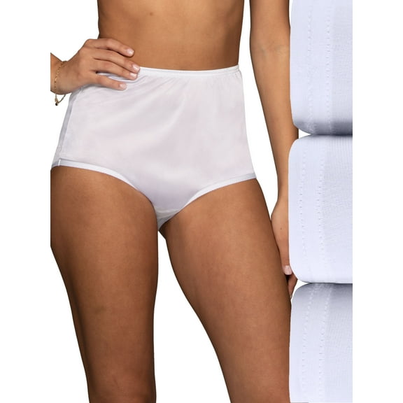 Vanity Fair Lingerie Women's Perfectly Yours Ravissant Tailored Full Brief Underwear, 3-Pack
