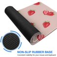 thumbnail image 6 of Deluxe 31.5x11.8 inch Keyboard & Mouse Pad - Extra Large Gaming Mat, Non-Slip & Waterproof - Features Classy Summer Fruits Strawberry Leaves Design, 6 of 7