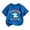 Blue, variant on ZHOGXU Kindergarten Unique Boys Cartoon Graphic Shirt Short Sleeve O Neck Tee Tops For Kids Breathable,Sport Active,Purple,6-7 Years