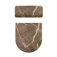 thumbnail image 6 of KUIFORTI Brown Marble Toilet Cover Lid Set 2 Pack Toilet Seat Covers for Bathroom Decor Toilet Tank Cover Replacement Toilet Lid Cover Elongated Toilet Seat Cover, 6 of 6