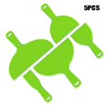 thumbnail image 1 of Paquete de 5 espátulas para masilla, paquete de gran tamaño, herramienta raspadora de pintura de plástico flexible para masilla, raspador de papel tapiz de plástico, raspador de espátula, herramienta, 1 of 5