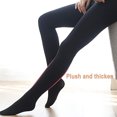 thumbnail image 3 of Collants d'Hiver Opaques Doublés en Molleton pour Femmes, 3 of 5