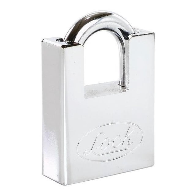 Candado Acero Antipalanca Llave Discos Cromo L22A60DCSB Lock