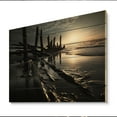 thumbnail image 2 of Designart "Coastal Reverie Beach Photo II" Nautical & Beach Print on Natural Pine Wood, 2 of 5