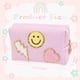 thumbnail image 2 of Makeup Bag Pu Leather Portable Waterproof Cosmetic Bag Travel Makeup Bag Organizer Travel Accessories Makeup Bag for Women Pink, 2 of 5