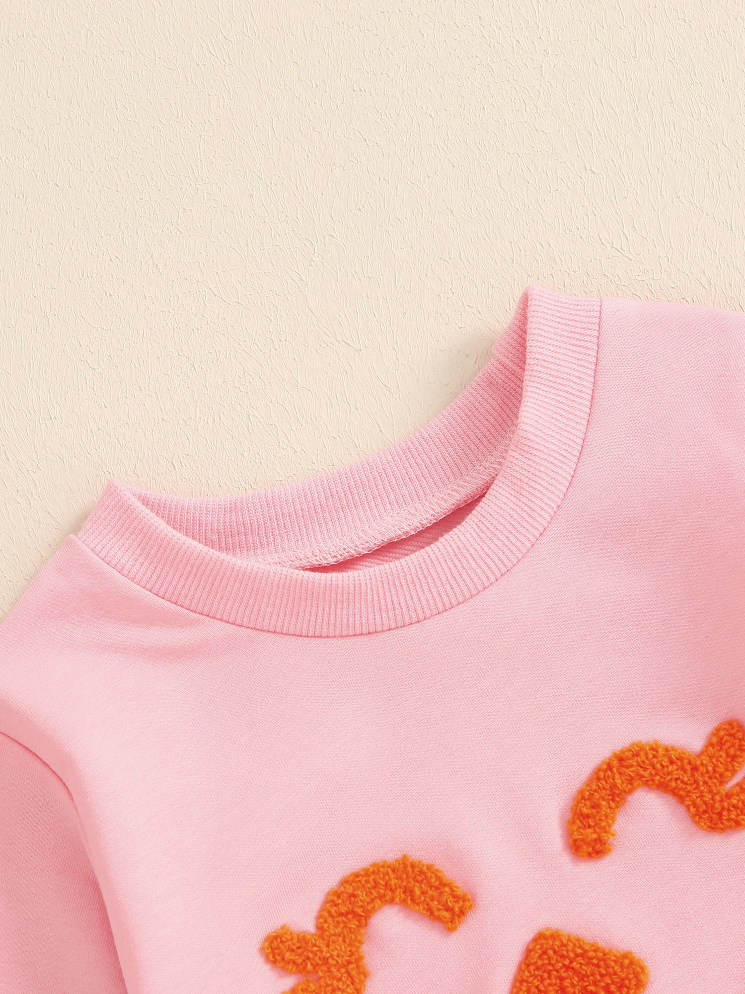 Sweatshirt Enfant Fille Imprimé Citrouille Halloween | Manches Longues, Confortable, Pour école, Loisirs, Quotidien - 10