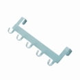 thumbnail image 1 of Over-the-Door Hook Rack with 5 Hooks for Coats, Towels, and Accessories Organizer for Home, Bathroom, and Kitchen Use, 1 of 5